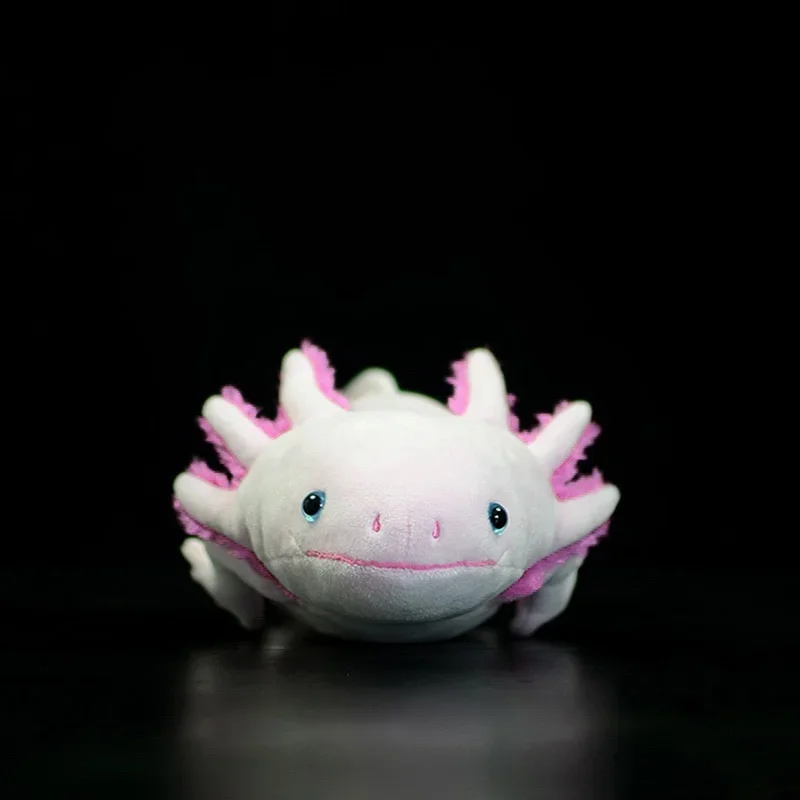 Soft Lifelike Axolotl Plush Toy Realistic Cute  Ambystoma Mexicanum Stuffed Animal Toys Gifts for Adults Kids