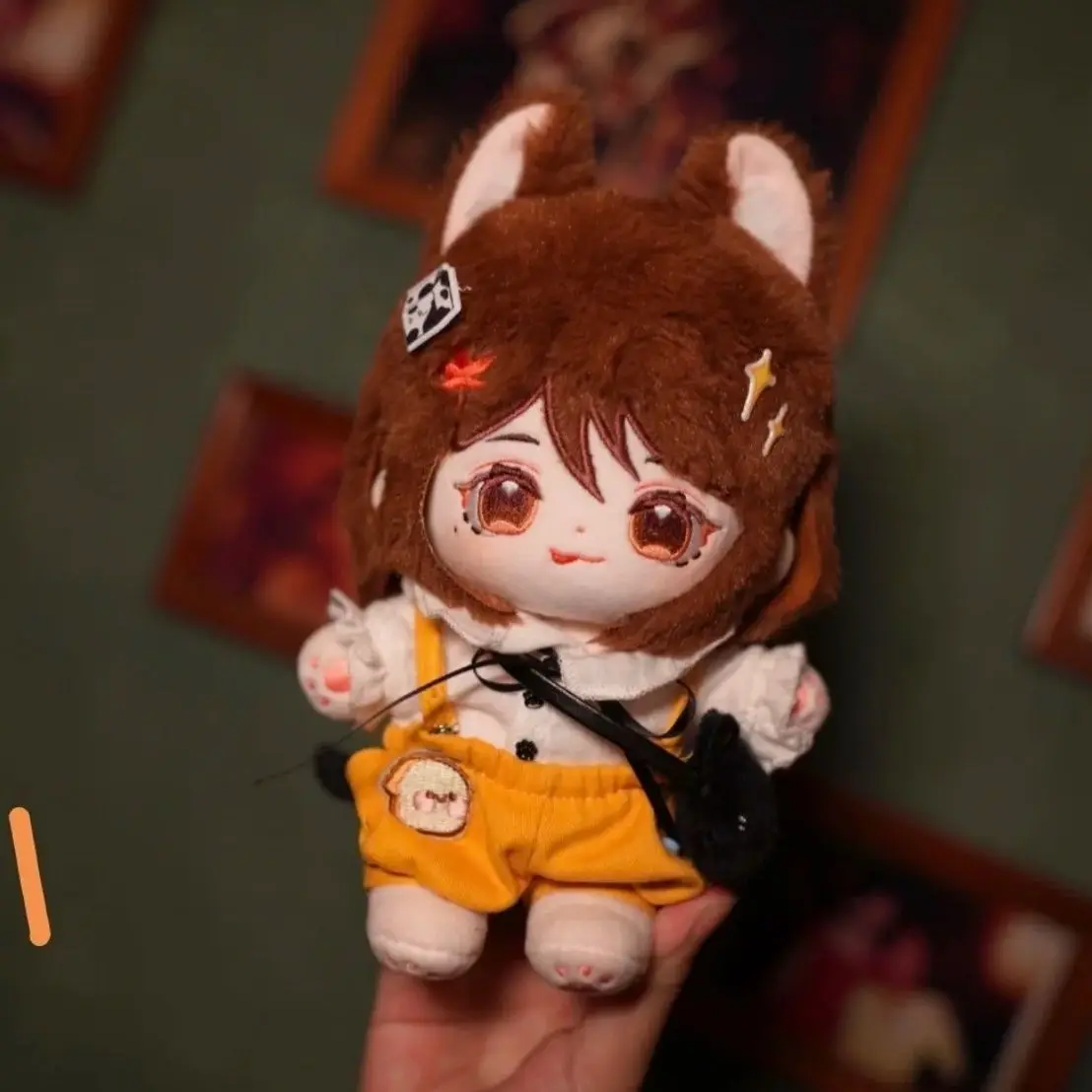 Lovely Ieiri Shoko Attribute Animal Ear Tail Cosplay 20cm Game Action Figure Doll Body Cartoon Movable Toys