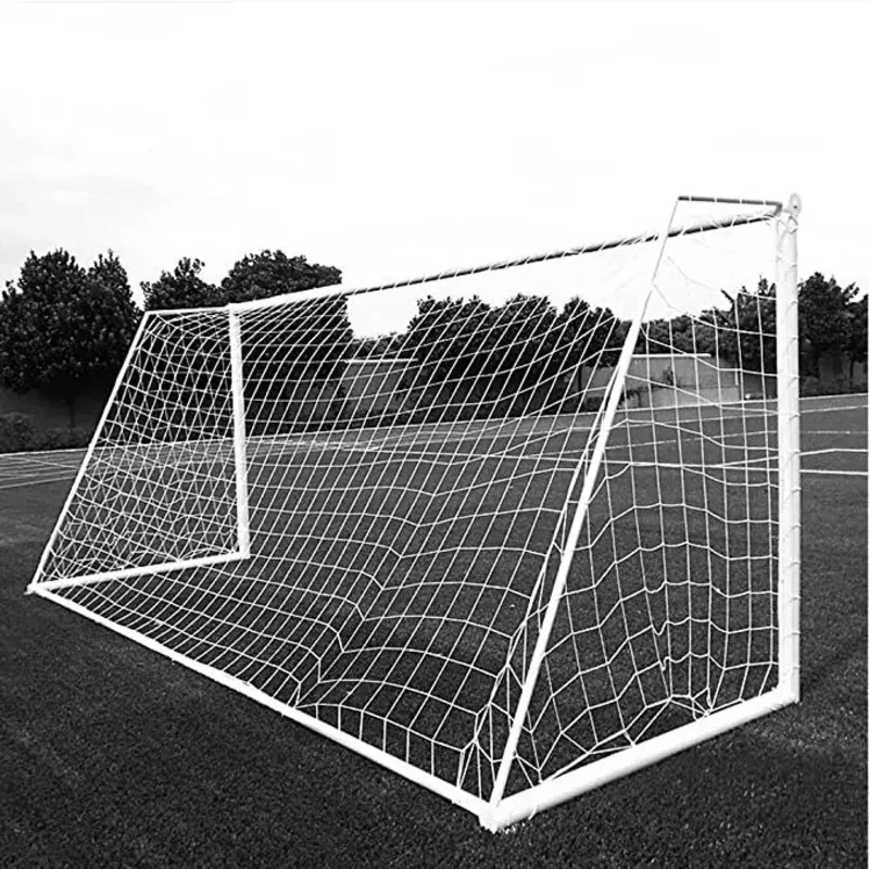 JSG01C High Quality Professional football training equipment 8*24 steel soccer goal 11 people for sale