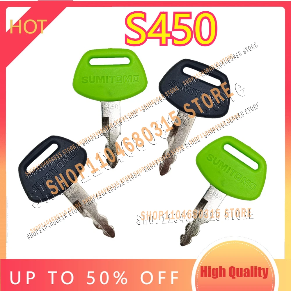 

5/1 шт. новые ключи для экскаватора Sumitomo SH130, ключ запуска зажигания SH200 210 240 350 360A5-6