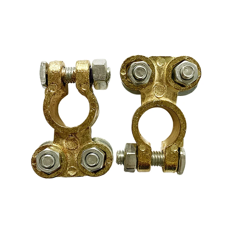 車、バン、キャラバン、トラック用の12Vバッテリーターミナルコネクター2個 – ユニバーサルレジャークランプ