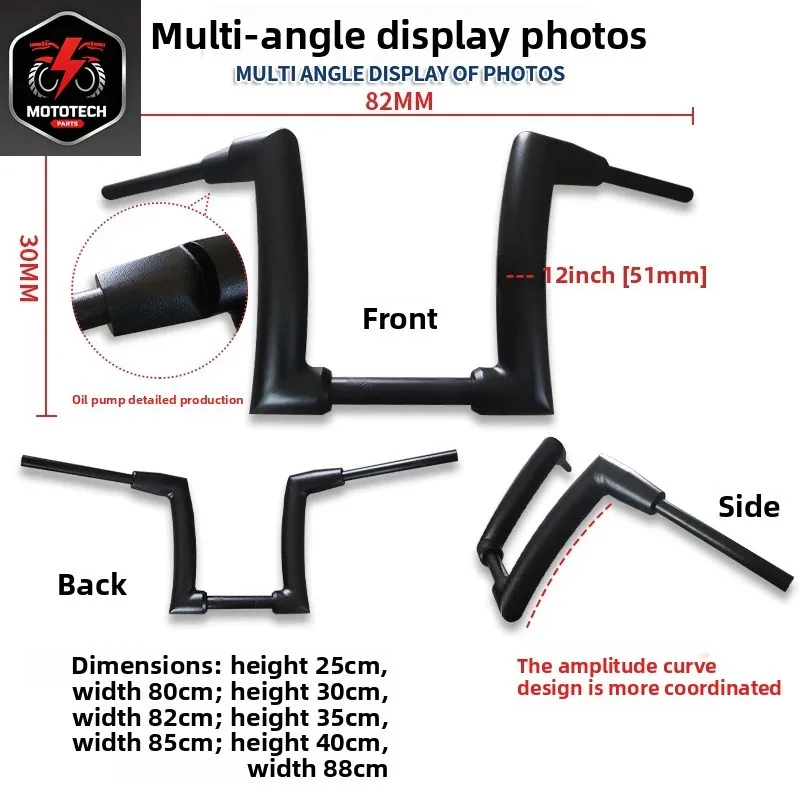 Benda Jinjila 350NEO one-stop modified motorcycle handle side bag folded against the back of the exhaust pipe anti-scalding
