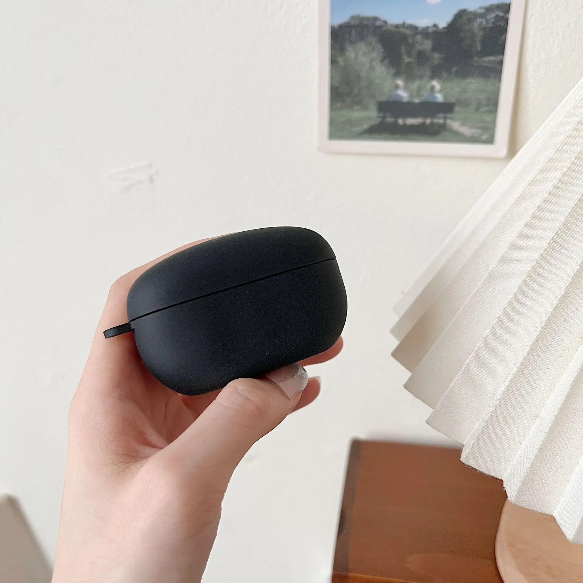 Funda protectora para auriculares inalámbricos Sony WF-1000 XM5, carcasa rígida mate, color sólido dividido, para wf-1000xm4, 2023