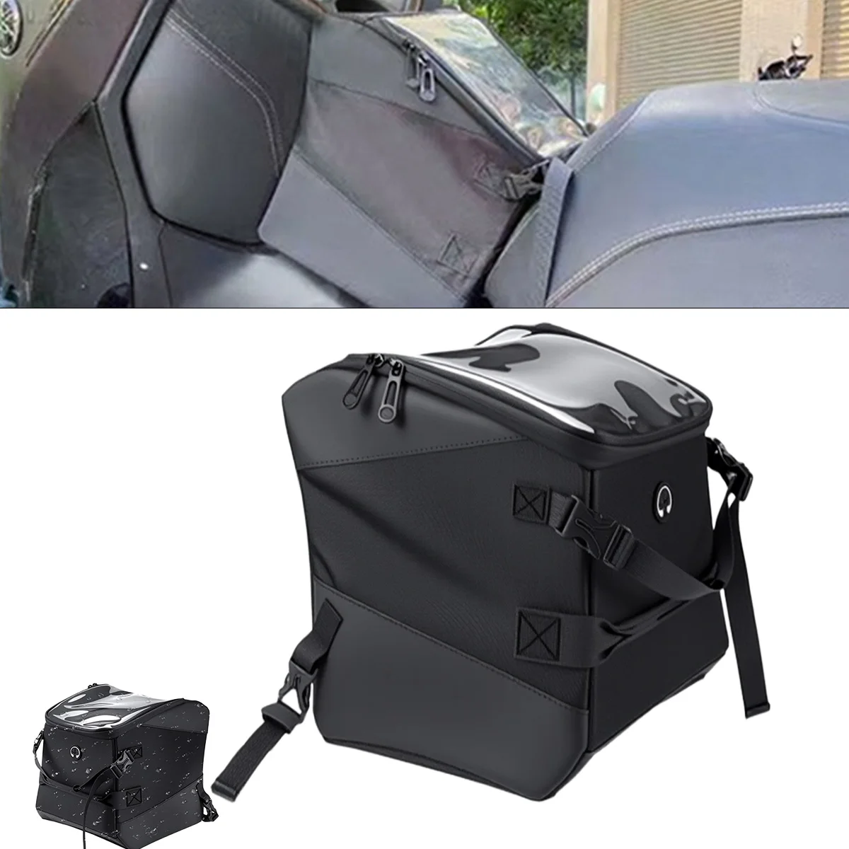 Fit For Honda X ADV 750 NSS750 FORZA750 Motorcycle Scooter Tunnel Fuel Tank Bag NSS XADV FORZA 750 Travel Storage Pouch Pack Bag