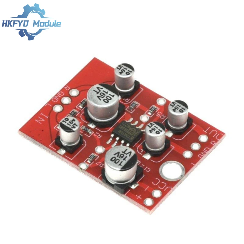 DC 5V-15V AD828 Stereo Preamp Power Amplifier Board Audio Preamplifier Module