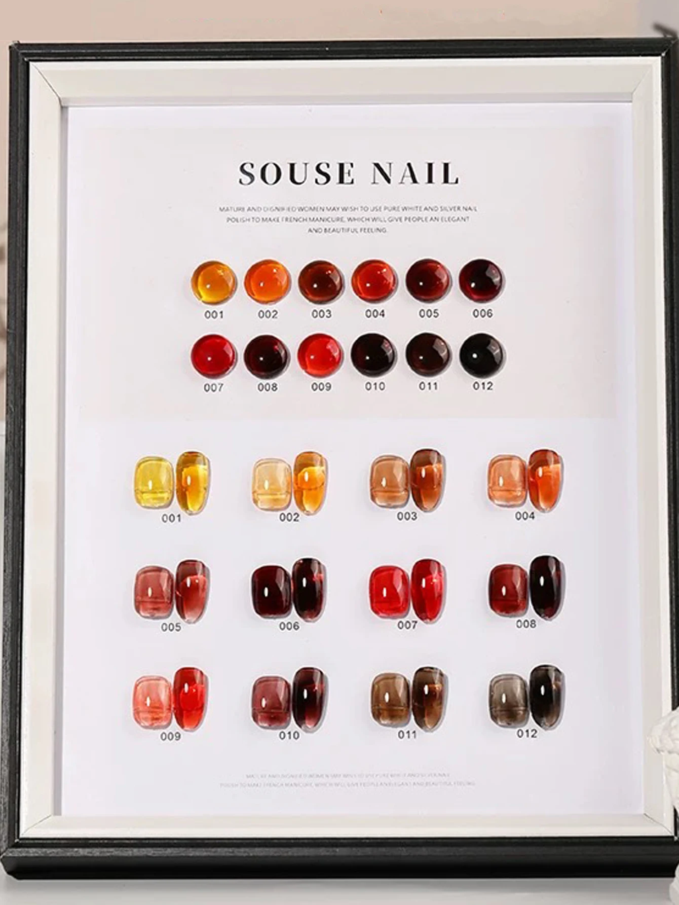 

1/12PCS 2025 New Autumn and Winter Artistic Caramel Pumpkin Aurora Amber Burgundy Gel Nail Polish Manicure Salon Supplies