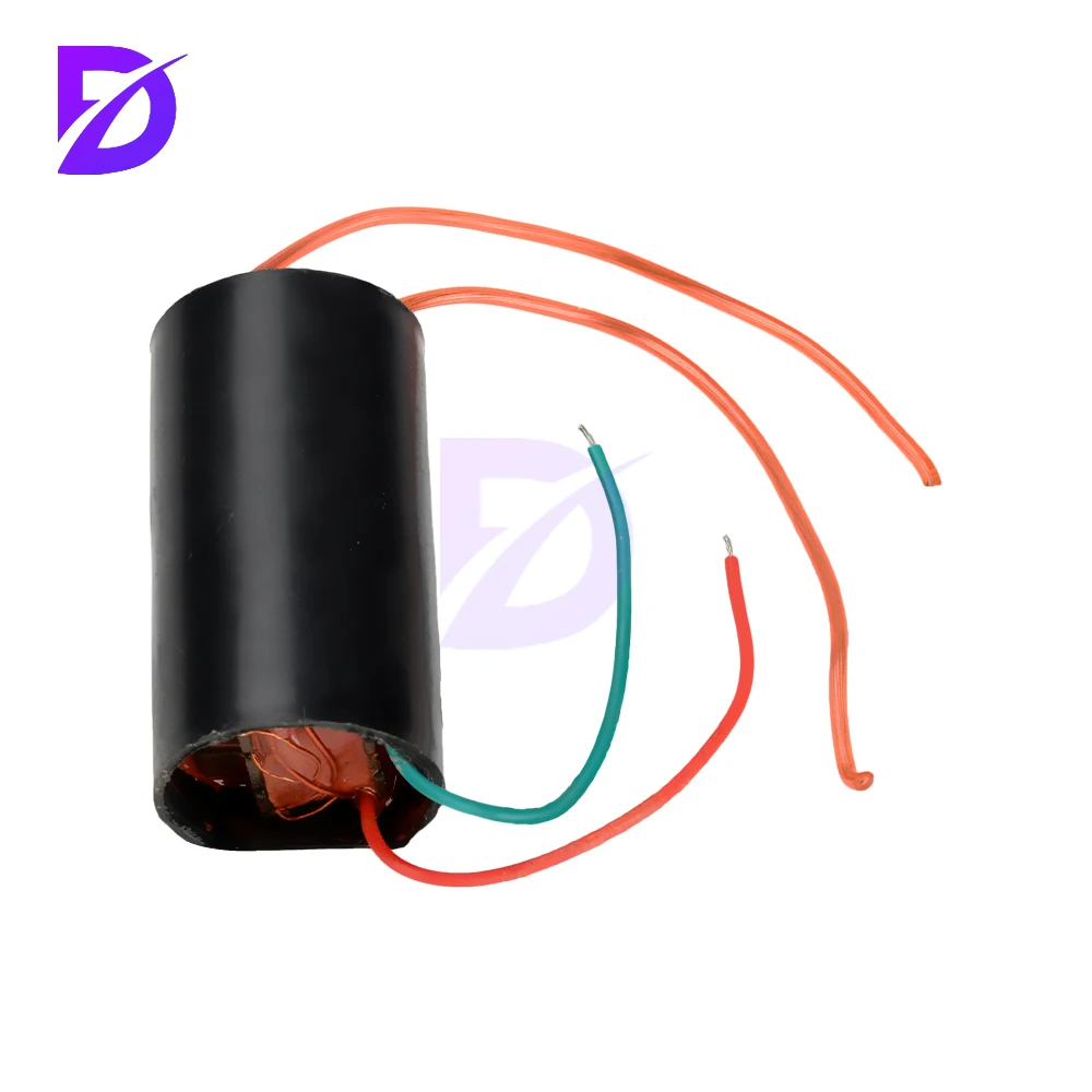 DC 3.7-6V 4A 펄스 DC 고전압 모듈 고주파 부스트 패키지 고전압 발생기 전기 충격 아크 200kV