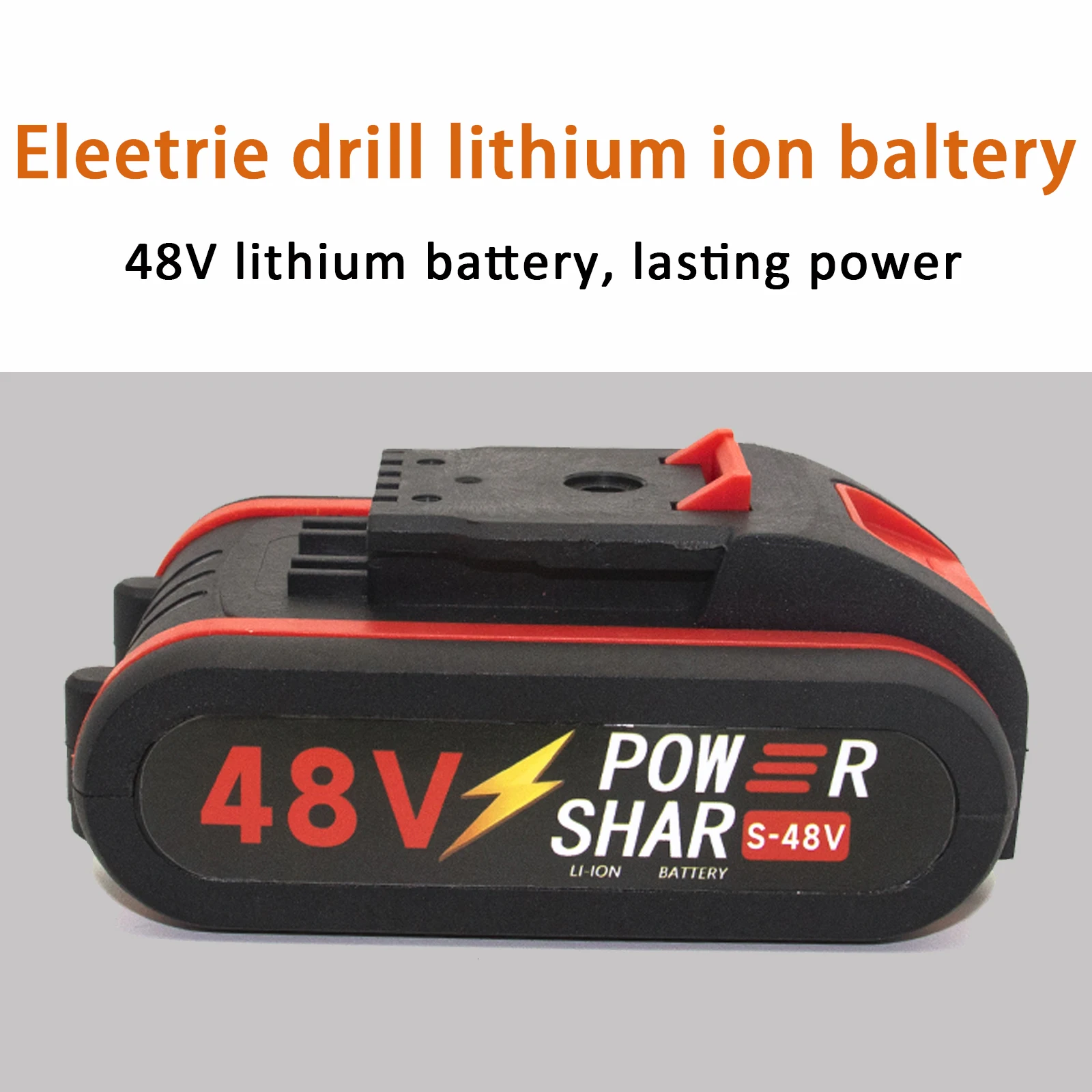 21V/36V/48V Rechargeable Impact Drill Battery Power Battery Replacement 48VF 36VF 88VF Power Tool Replacement Battery