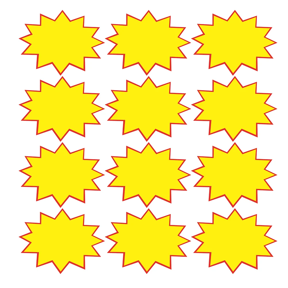 

250pcs Price Tags 230g White Card Sale Signs for Shop Retail Store Supermarket Promotion Display Yard Garage Stickers