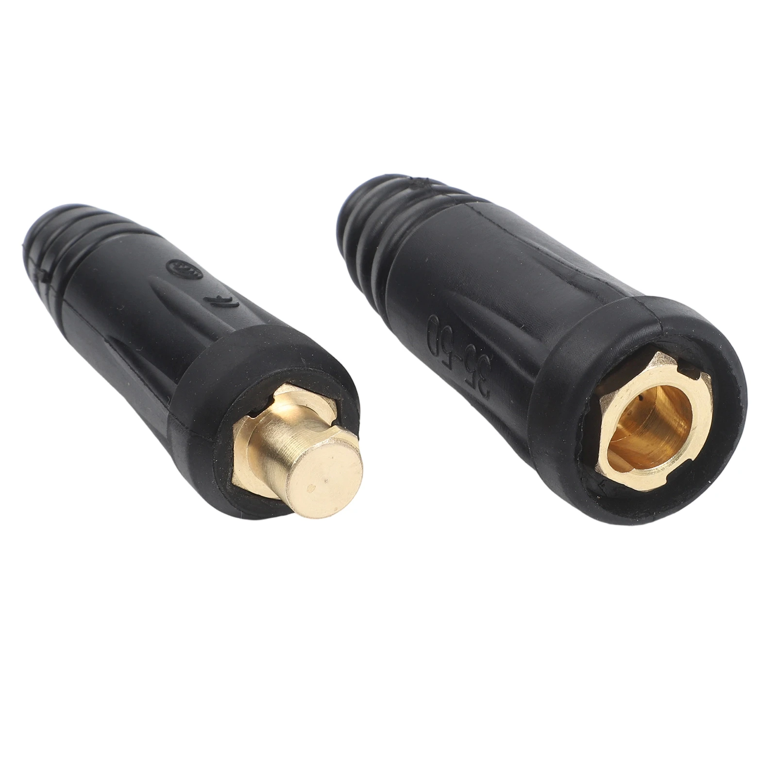 Length 170mm Quick Fitting Connector High Conductivity Welder Connector Male Female Connector Stable Connection