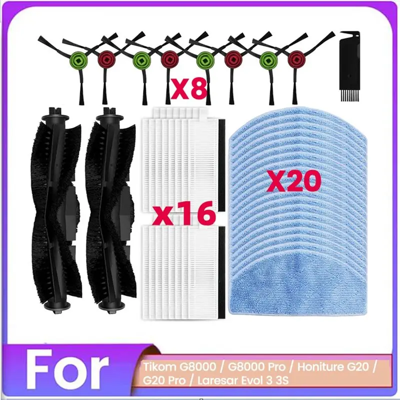 

A24F-For Tikom G8000 G8000 Pro For Honiture G20 G20 Pro For Laresar Evol 3 3S Vacuum Cleaner Accessories Replacement Parts