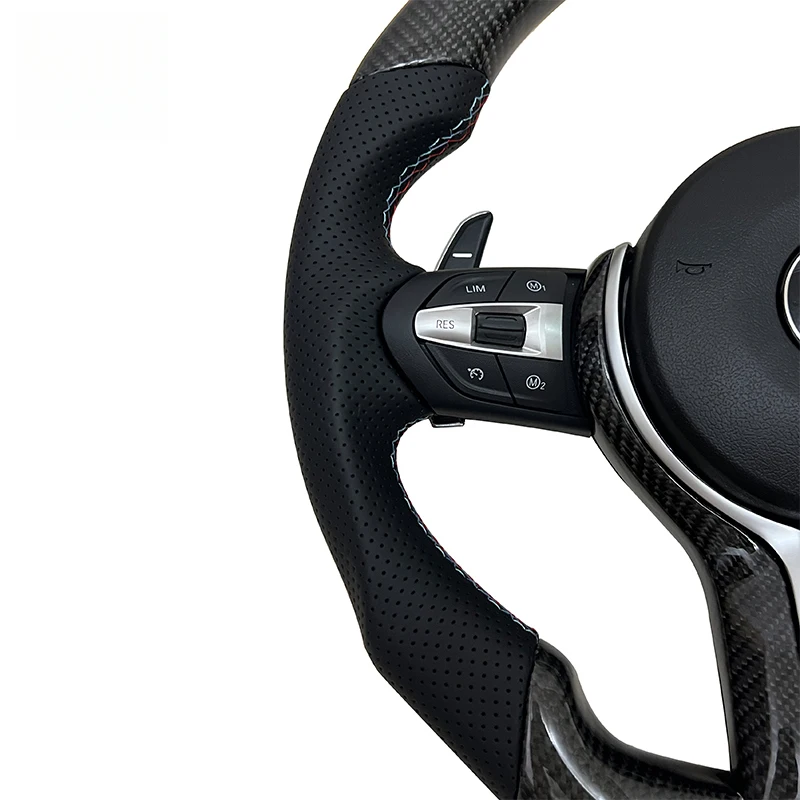 High Quality Custom Steering Wheel  E46 E53 M3  F30 3 Series 2013 Steering Wheel Modified Carbon Fiber Steering Wheel