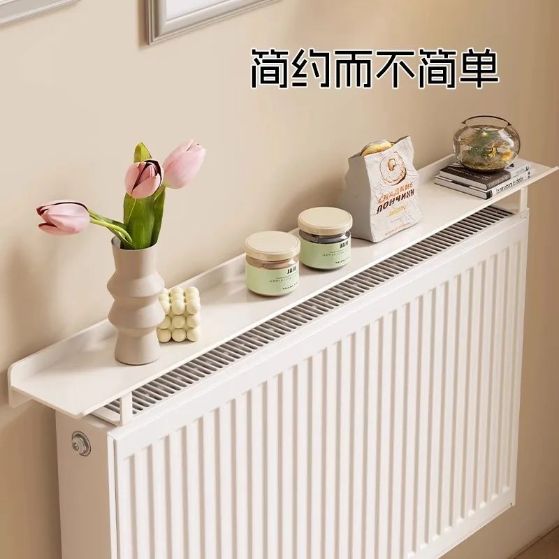 

Dust-proof baffle shield above household radiator rack, ugly artifact, anti-fumigation wall heating cover rack