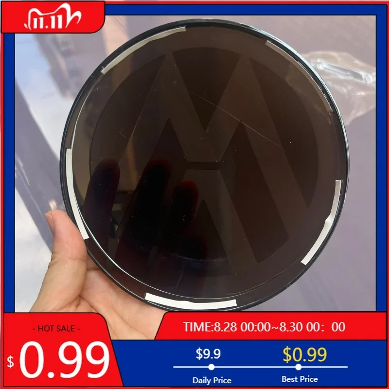 

VW GTI GOLF For VOLKSWAGEN VW 2026 New Emblems 2PCS Car Front Grill Cover OR Rear Trunk Emblem Lid For VW Golf 6/7/7.5/8/Passat