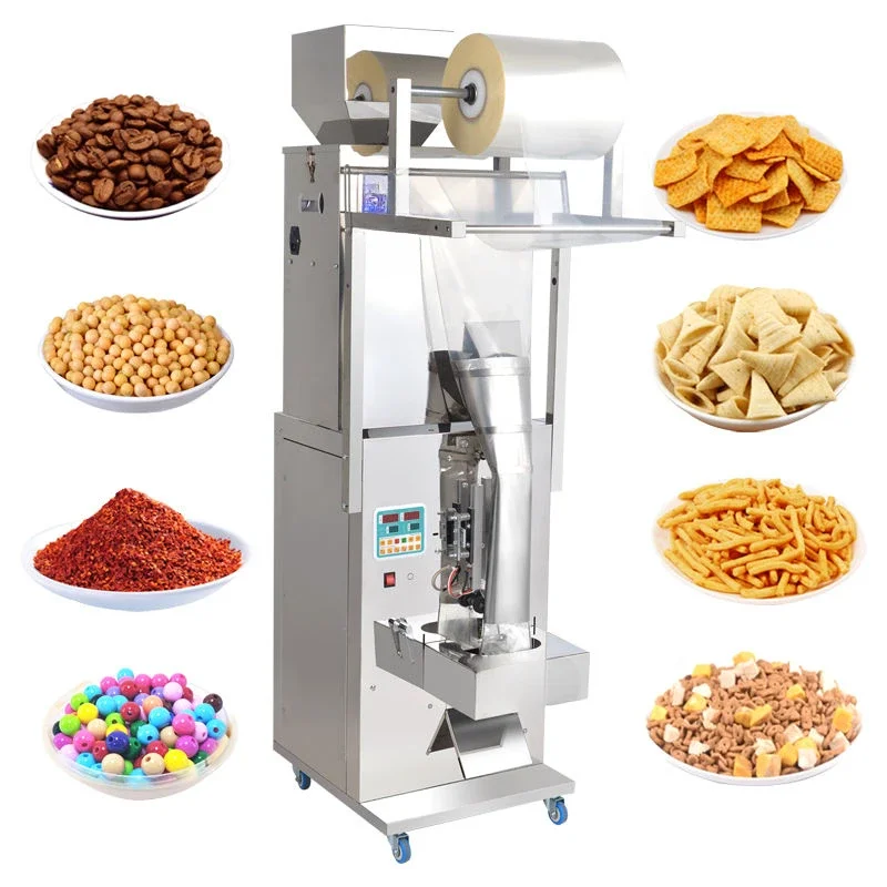 500G automatic large food bag packaging tea bag powder pine nut multi-functional packaging machine