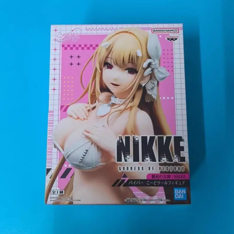 Original en Stock authentique Bandai Banpresto déesse de la victoire Nikke Viper Anime figurines modèle décoration ornements jouet
