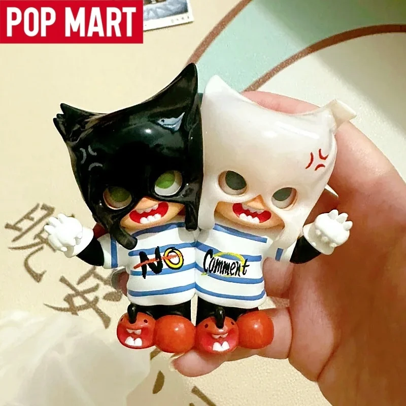 

POP MART Zsiga Series Twins Blind Box Kawaii Cartoon Anime Figures Cute Mystery Box Ornament Collection Doll Girl Birthday Gift