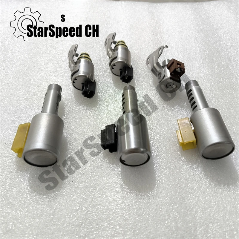 6Pcs/Set Original U540E U540 Transmission Valve Body Solenoid Kits for Toyota VIOS Paseo Serion Terios 2002-2009