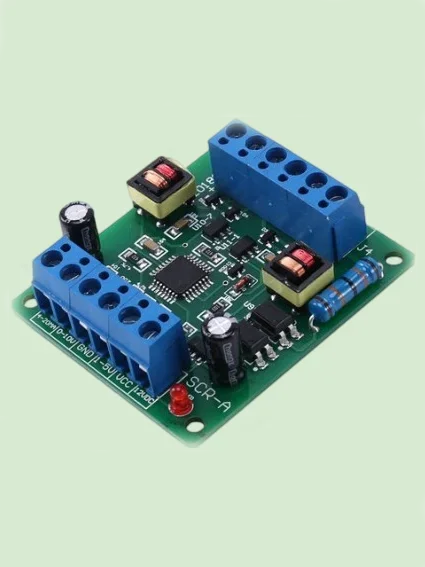 The Single Phase Thyristor Trigger Plate Phase-shift SCR-A Can Adjust the Voltage and Temperature with the MTC MTX Module