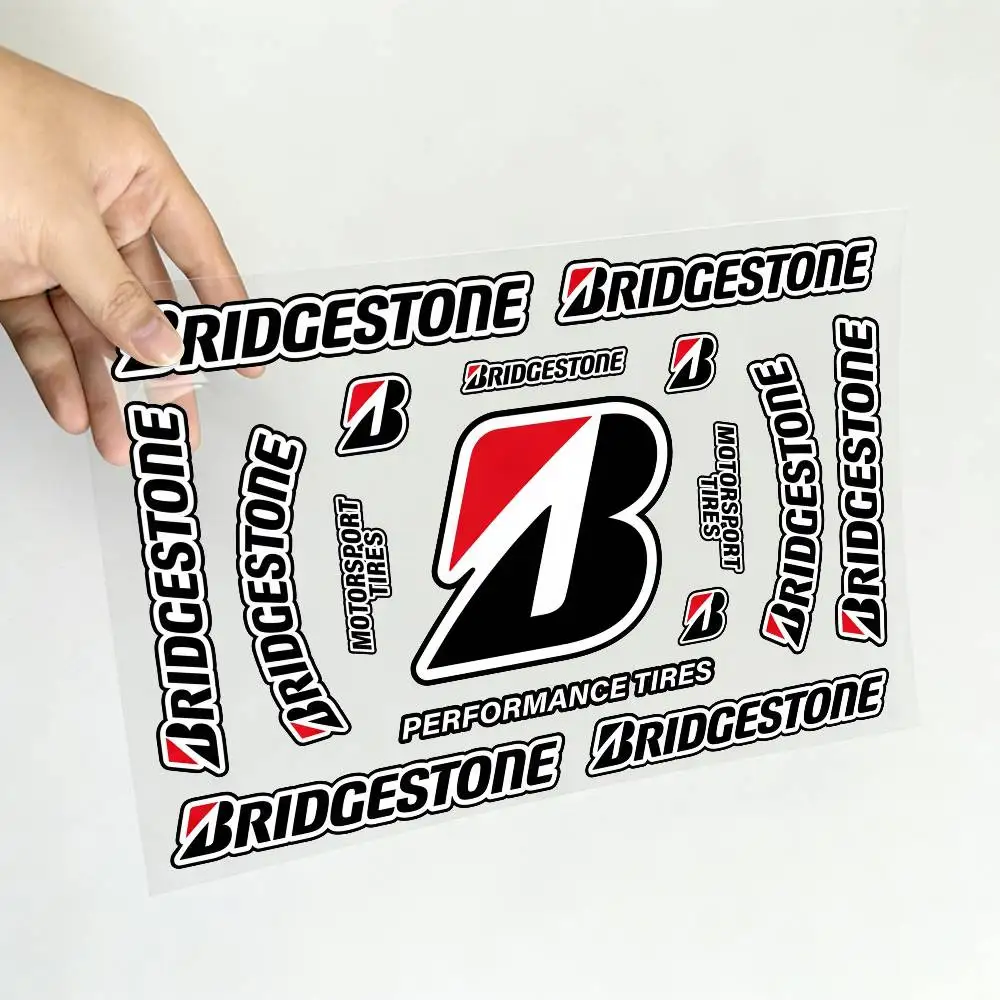 FOR BRIEDESTONE Universal Waterproof Reflective Decorative Decals Scratch Hide For Car Motorcycle Helmet Fridge - view 5