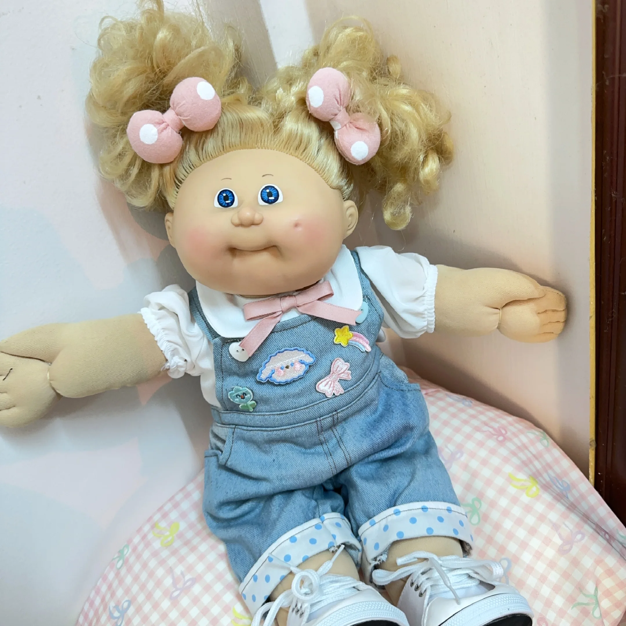 Cabbage patch dolls clothes plush toy handmade dress stuffed  plaything Soothing toys clothing