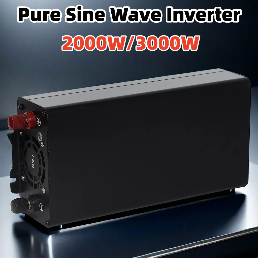 

2000W 3000W Inverter 12V 24V 48V 60V 72V To AC 110V 220V 230V Pure Sine Wave 50Hz 60Hz Car Power Inverter Frequency Converter