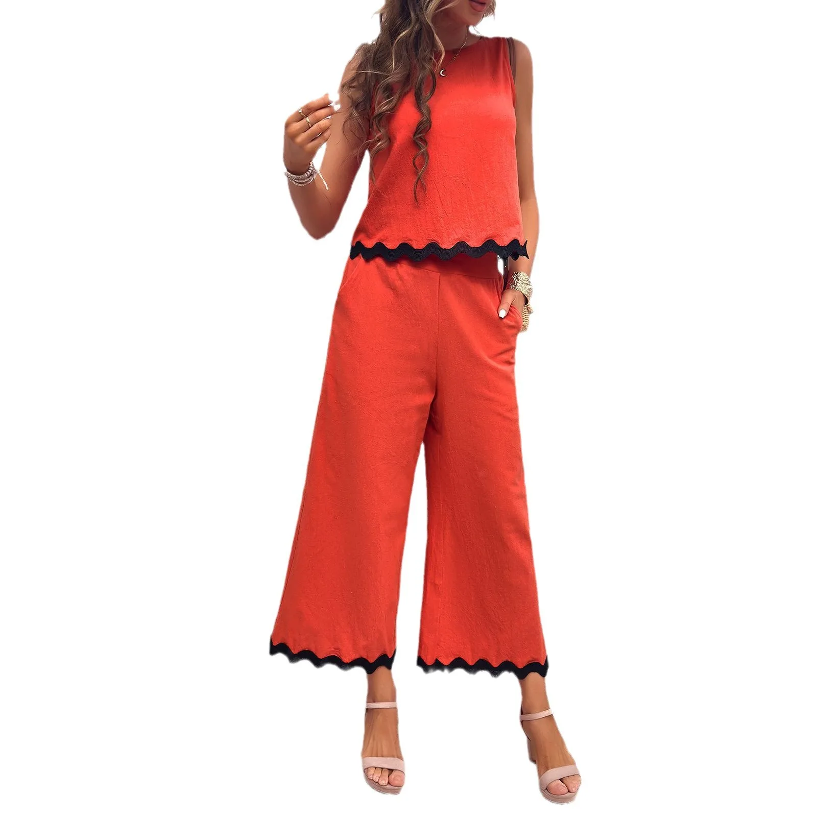 Sommer Grünes Hemd Top Hosen frauen 2 Stück Set Mode Lässig Anzug 2025 Weibliche Elegante Büro Süße Sets Weibliche straße Kleidung