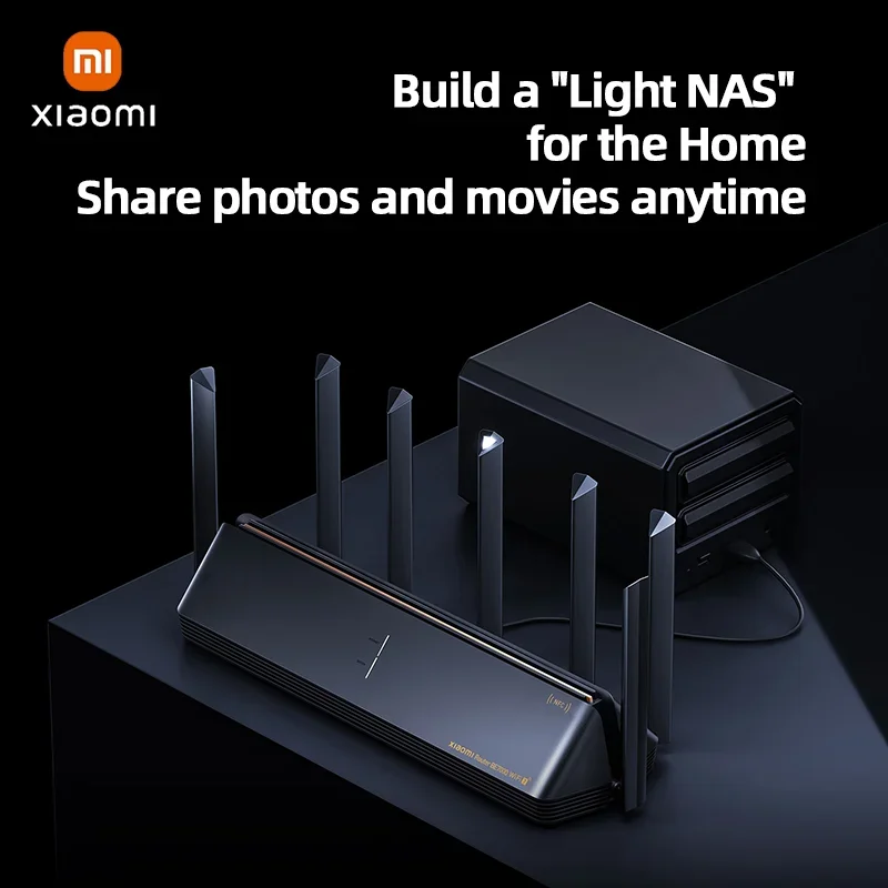 Xiaomi Mi Router BE7000 Tri-Band WiFi Repeater VPN 1GB Mesh USB 3.0 IPTV 4 X 2.5G Ethernet Ports Modem Signal Amplifier