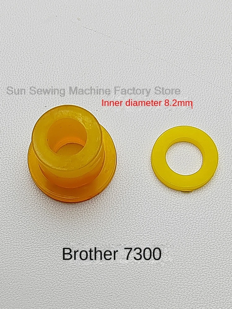 1PCS Plastic Pad Crash Pad Cutting Thread Crank Shaft Shock Pad for Brother 7300 Industrial Sewing Machine Computer Lockstitch