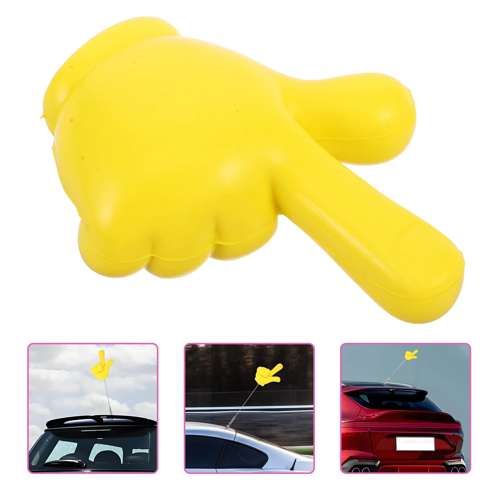 

Durable Weather Resistant Easy Install Universal Fit Creative Exterior Decoration Eye-Catching Automotive Antenna