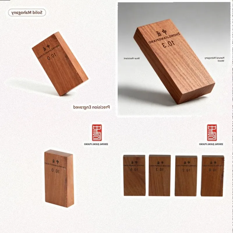 Piano Tuning Repair Tool Voicing Measurement White Key Leveling Measuring Tool  Adjustment Key Depth Measuring Block
