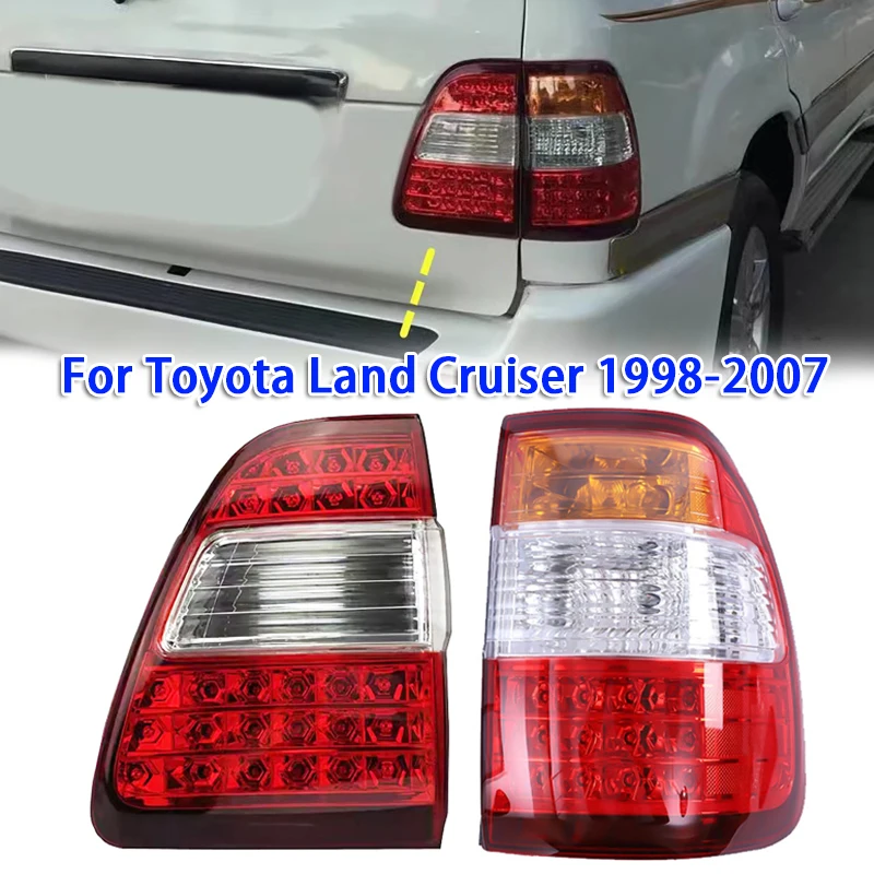 

1pc Car LED Tail Light Brake Reverse Lamp for Toyota Land Cruiser 1998-2007