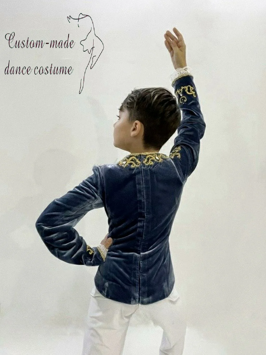 New men's ballet clothing high-end private custom adult children performance competition clothing