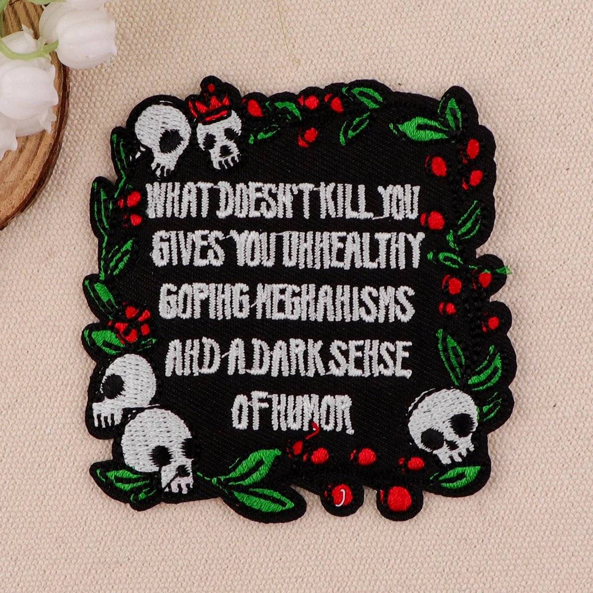 Halloween Horror Movie Embroidered Patches DIY Iron On Patches For Clothing Jacket Backpack Badge Costume Accessories Halloween view 5