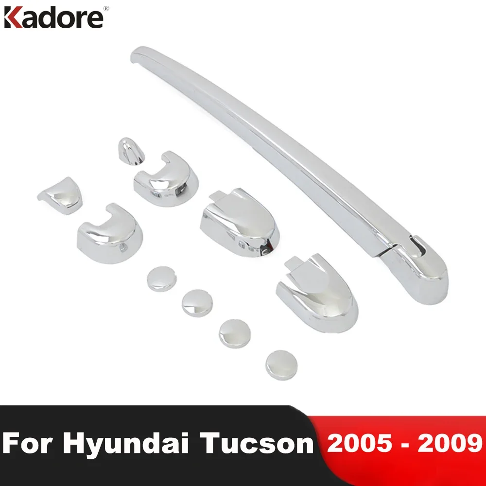 

For Hyundai Tucson 2005 2006 2007 2008 2009 Car Accessories Chrome Rear Window Wiper Cover Trim Tail Windscreen Wipers Arm Blade