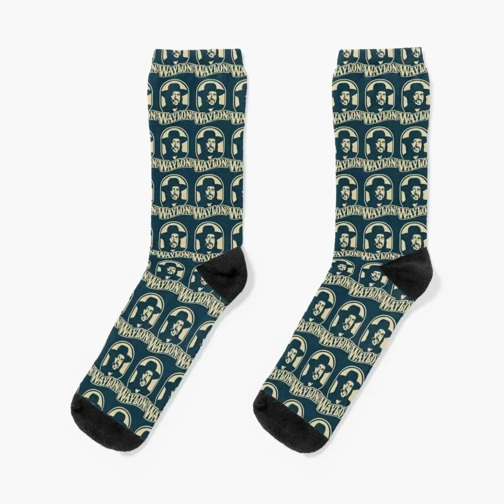 

The OFFICIAL Waylon Jennings Socks Wholesale winter gifts new in's hiphop Socks Women Men's