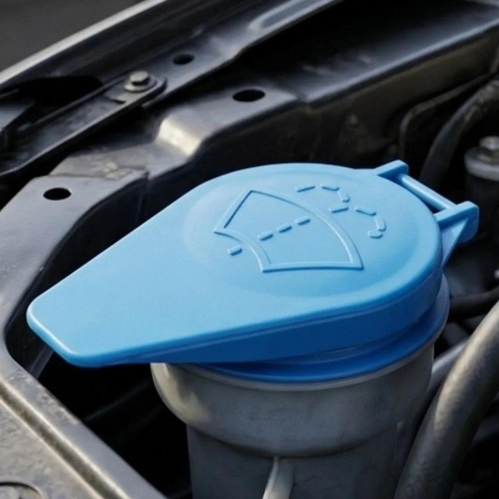Windshield Washer Fluid Reservoir Cap LR093442 Blue ABS Replacement For Land Rover For Defender 2020-2023