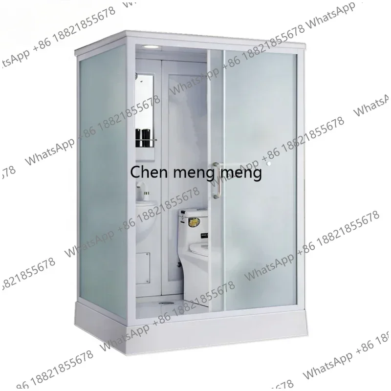 Aokeliya Fast Installation Ready Made Prefab Shower Bathrooms Toilet Shower Cubicle Set