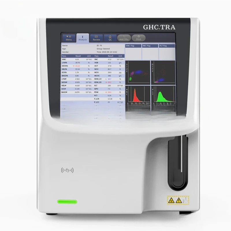 

Analyzer Clinical Analytical Instruments for Hospital Laboratory 5-Diff Blood Analysis Equipment Hematology