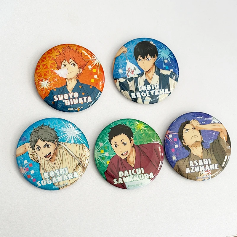 

Anime Haikyuu!! Daichi Sawamura sugawara koushi Cosplay ambitus double flash badge bathrobe series