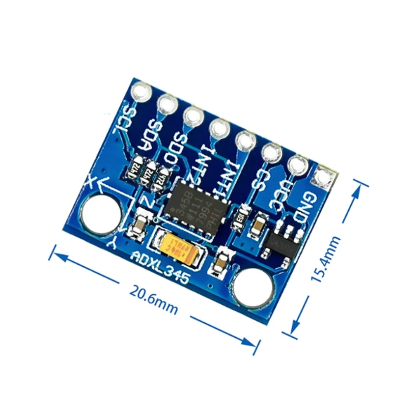 1PCS 5PCS GY-291 ADXL345 Digital Three 3 Triple Axis Sensor Acceleration Of Gravity Tilt Board IIC SPI Replace ADXL335