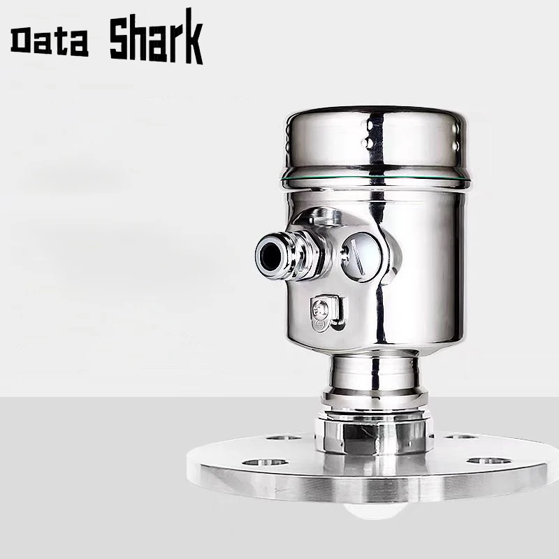 Sensor de nivel de radar de 80ghz para líquidos, dispositivo medidor de nivel de radar en polvo, sensor medidor de nivel de radar de acero inoxidable ácido alcalino