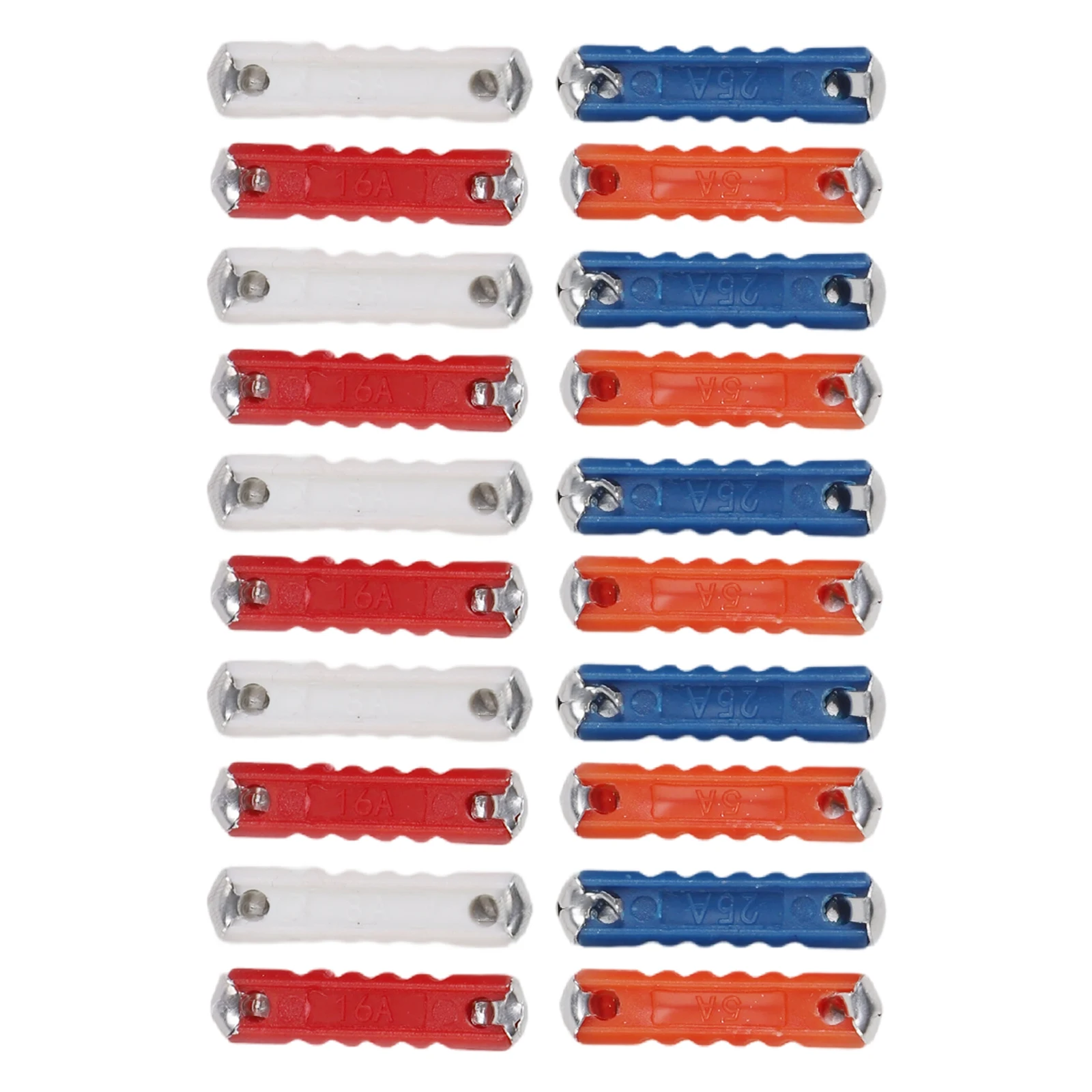 Kit de 40 Uds de fusibles de cerámica para coche Continental, fusibles de cerámica Torpedo, Kit de fusibles de coche clásico para accesorios