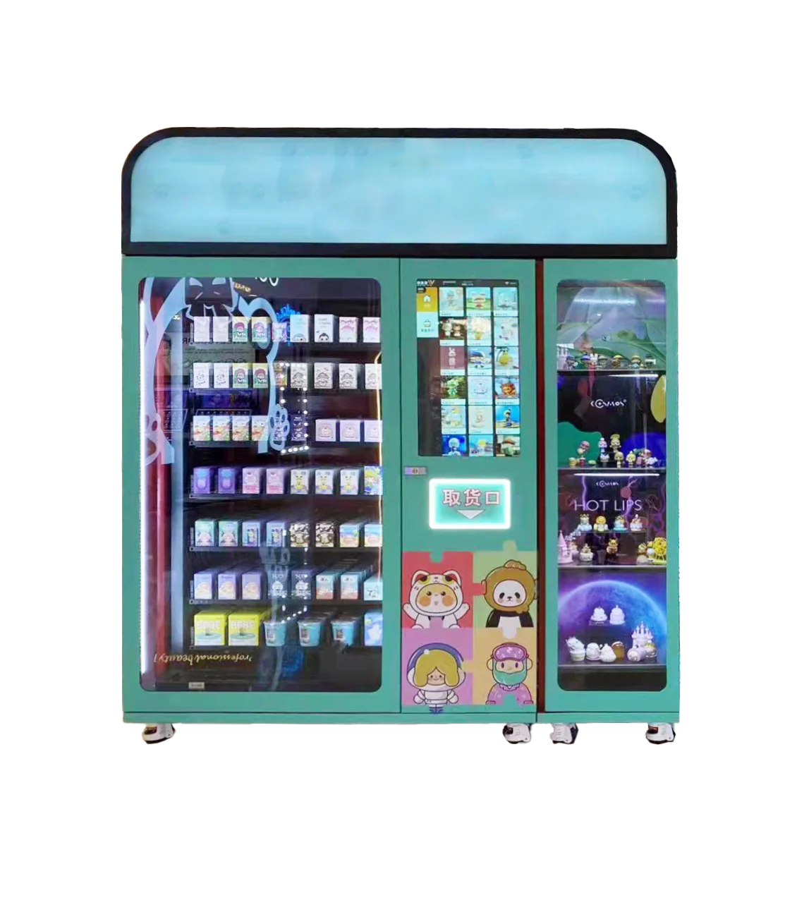 Touch Screen Blind Box Vending Machine with Showroom Elevator for Shopping Mall Professional Automatic Retail Kiosk Vendor