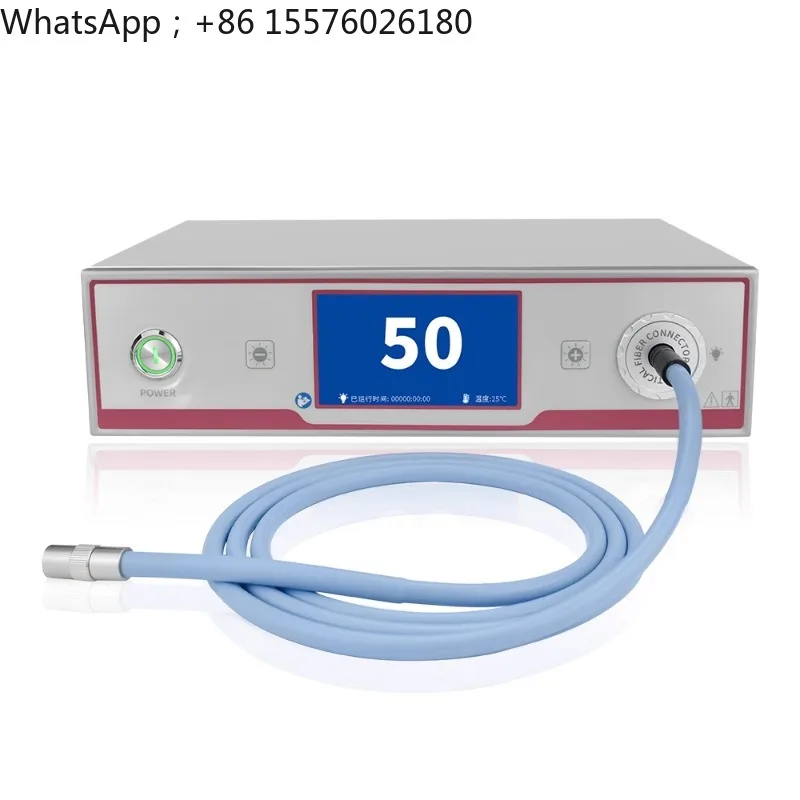 High Brightness Cold Light Source Host, Ear, Nose and Throat Camera Cold Light Host，Chassis+fiber Optic Cable