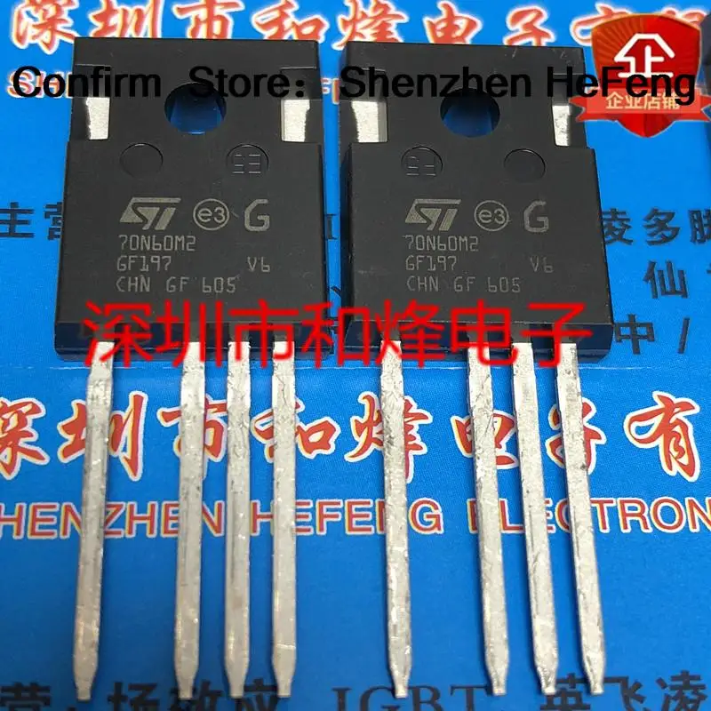 5PCS-10PCS STW70N60M2-4 70N60M2  TO-247-4  NEW AND ORIGINAL ON STOCK