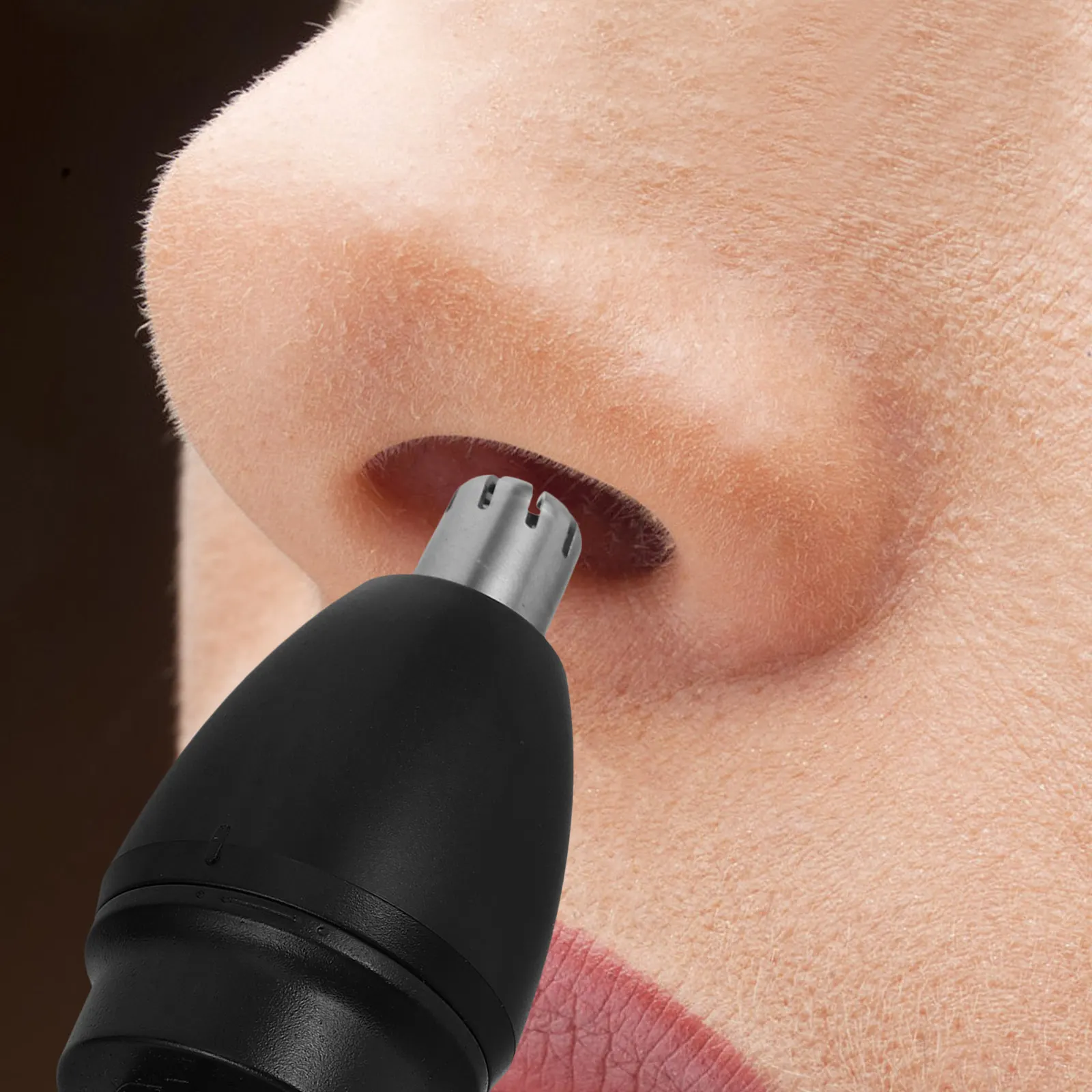 2Pcs Universal Nose Hair Trimmer Replacement Head Compatible with Most Models Sharp Safe Blades for Nose Ear Eyebrow Grooming