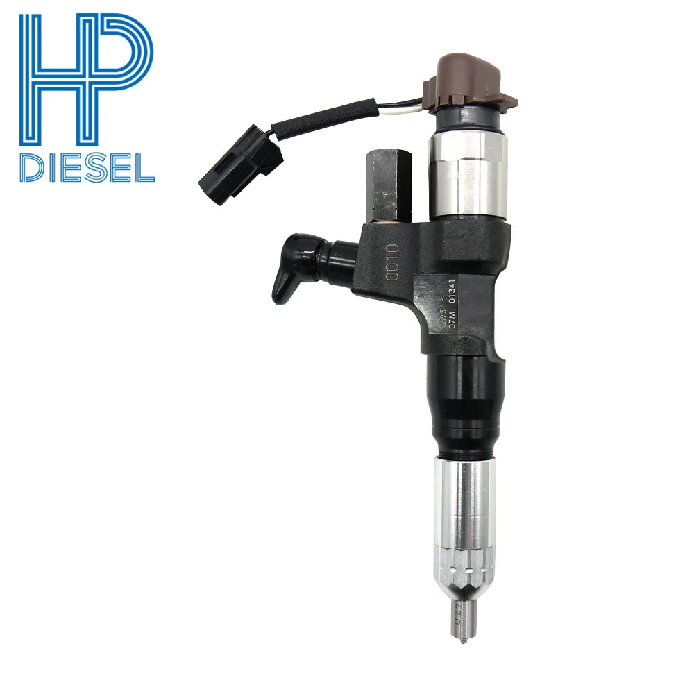 Diesel Fuel Injector 095000-6593,for nozzle DLLA155P842,injection system part,Remanufactured fuel injector, for valve plate 10#