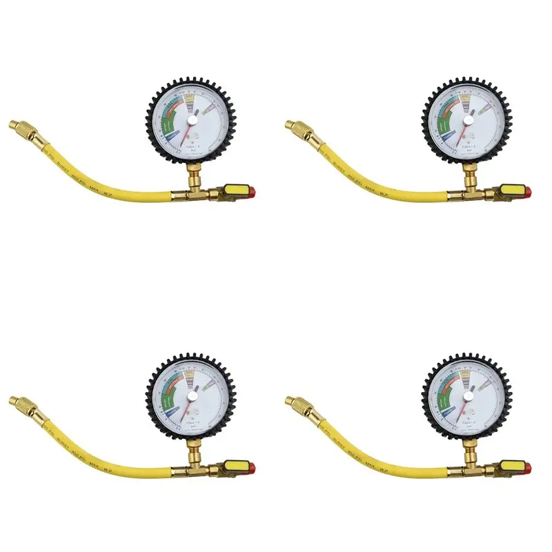ABJI-4X Nitrogen Pressure Tester Air Conditioner HVAC Systems Cold Test Table Regulator For R134a R22 R407C R410A