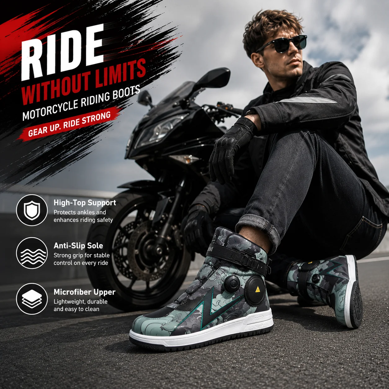 Motosiklet Botları Erkek Kadın - Motorcycle Gear For Men incelemesi ve fiyatı